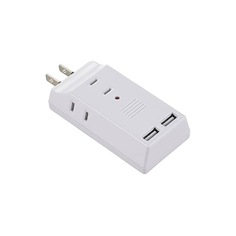 Ohm Electric HS-TM3U2K3-W Tap with 2 USB Charging Ports, Lightning