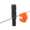 Gallagher Wire Clip Insulator for Insulated Line Posts | Snap-On