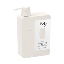 Mslush Mono Bottle Square Cream