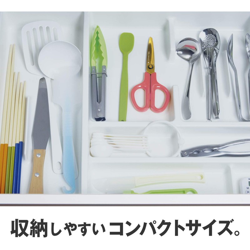 Plus Kitchen Scissors, Fit Cut Curve, Washable, Titanium, Peach Pink,