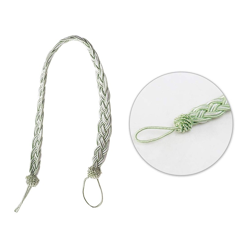 2 Pcs Curtain Tie backs Rope Window Tassels Tie Backs