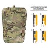 Tactical MOLLE Hydration Pack for 2L Hydration Water Bladder Hydration