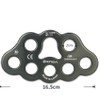 ANCLLO Rigging Plate 8 Holes Paw Descender Plate Multi Anchor