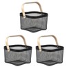 Tamatoshi Fruit and Vegetable Storage Basket Steel Mesh Basket with