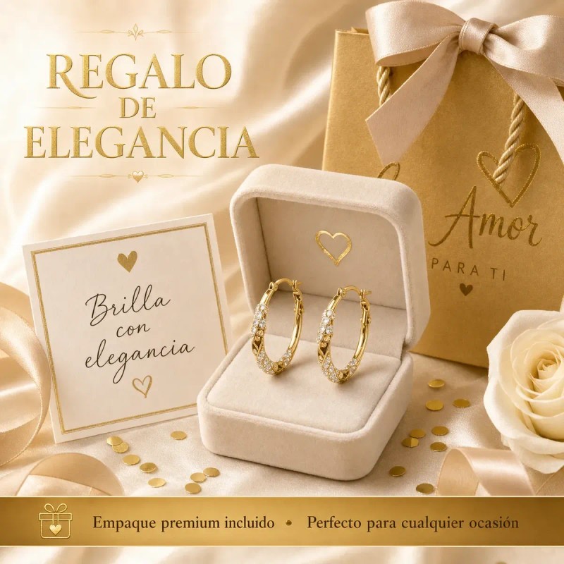 NADORA - Aretes Oro 10k Mujer Arrancadas Aretes Dorados Broqueles