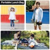 MIER Insulated Lunch Bag Small Lunch Box Bag Women Men