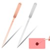 2PCS Stainless Stee Office Letter Opener, Stainless Steel Mail Blade