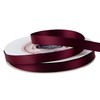 VATIN 22mm Double Faced Polyester Satin Ribbon Wine - 23