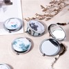 Eabdice Pack of 6 Pocket Mirrors, Compact Round Mirrors, Looking
