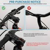 Hawpasy Bicycle Height Adapter 12 cm, Aluminium Riser for Mountain