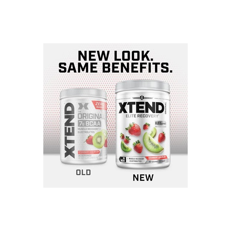 XTEND Xtend Bcaa's Fresa Kiwi, color, 420 gramos, pack of/paquete