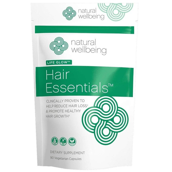 Natural Wellbeing Hair Essentials - Supports Healthy Hair with Saw