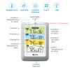 Indoor Outdoor Thermometer Wireless with 3 Sensors, 4.5 Inch Display