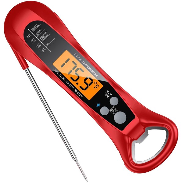 NIUTA Meat Thermometer Digital, 1 Sec Instant Read, NIST Certified