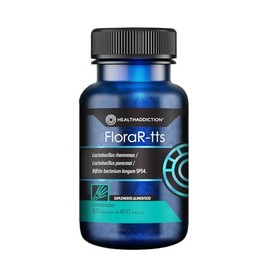 HEALTHADDICTION - Flora-RTTS Probióticos para Articulaciones y Salud Digestiva - Con Prebióticos y Cepas Activas - Bienestar Articular - 60 Cápsulas  