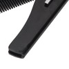 10Pcs Folding Comb Black Fine Teeth Durable Plastic Pocket Size