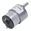 DC Gear Motor Aluminum Alloy Shell Rustproof Low Friction Brass