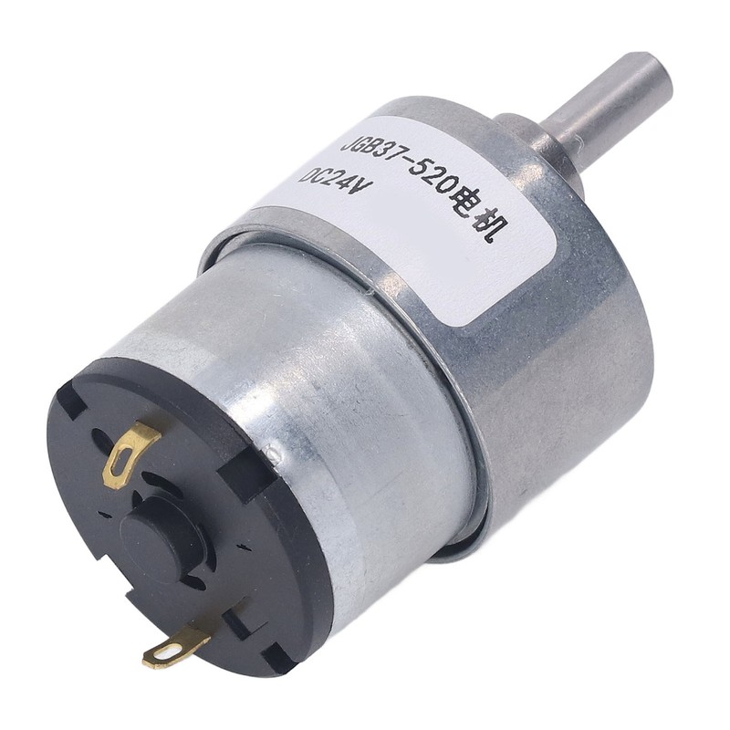 DC Gear Motor Aluminum Alloy Shell Rustproof Low Friction Brass