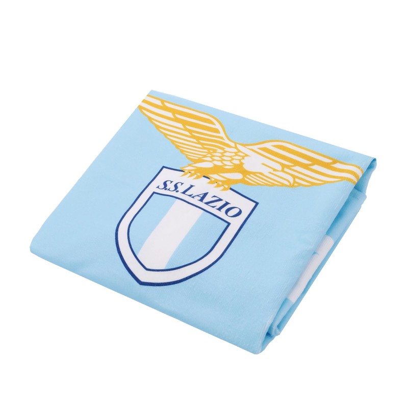 Only4fan S.r.l. Unisex Ss Lazio Microfibre Beach Towel, Sky Blue,