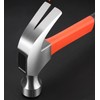 Claw Hammer, 11 Oz Forged Steel Stubby Tack Hammer with