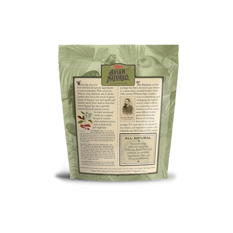 Volkman Avian Naturals Large Parrot
