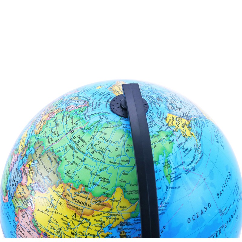 Exerz Educational World Globe 20cm Swivel Rotating Desk Top Globe