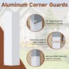 BJADE'S Aluminum Siding Corners Metal Corner Guards for Vinyl Siding,Outside