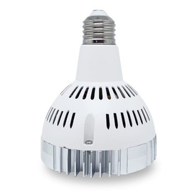 Atletehut E26 35w Par30 LED Bulb (100 WATT Equivalent) 6000K 3500lm 25 Degree Indoor Spotlight with Cool Fan for Jewellery Clothing Store (White)