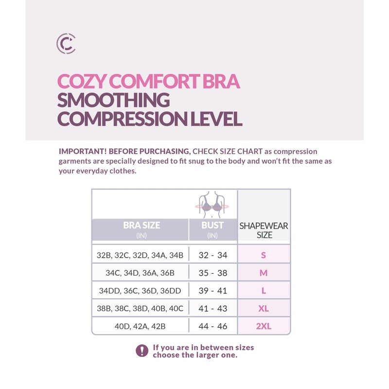 CURVEEZ Cozy Comfort Support Bra| Wire Free Bralette Full Coverage|