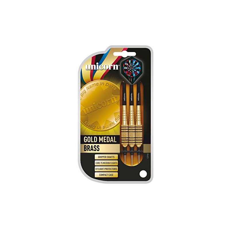 Unicorn Gold Medal Brass Darts 21 grams