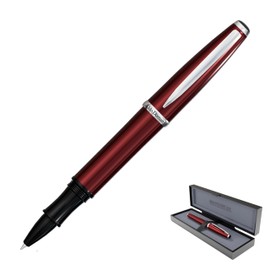 Monteverde USA Aldo Domani Rollerball Pen - Red, Smooth Writing, Italian-Inspired Elegance