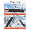 Ski Roller Bag 74.8 In/190 cm Padded Snowboard Bag Wheels