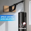 Punching Bag Hanger, Heavy Bag Wall Mount, Adjustable, 200LB Capacity