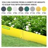 Landscape Edging Kit, Galvanized Steel Edging Landscape Lawn Edging Powder
