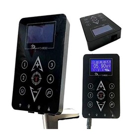 DGT T-600 Dual Tattoo Power Supply (Black)