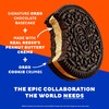 OREO REESE'S Peanut Buttery Creme Chocolate Sandwich Cookies, Limited Edition,