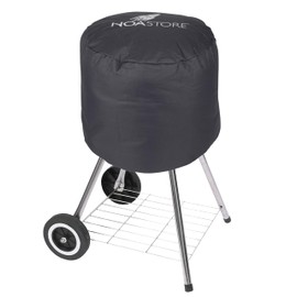 Noa Store Cubierta para parrilla de barbacoa | 18 pulgadas | Cubiertas para parrilla de gas 210D resistente al agua utilizada como cubierta para ahumador, cubierta para estufa de gas, cubierta para parrilla, cubierta para parrilla de hervidor y cubierta 