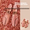 Refined.Cedar Shoe Tree 2 Pack Red Cedar Wooden Shoe Trees