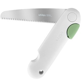 KSK utiles Petit saw PT-16 Utility, Pocket-Size, Foldable, Handy Saw, Stylish Saw, Wood, Made in Japan, Green/Wood