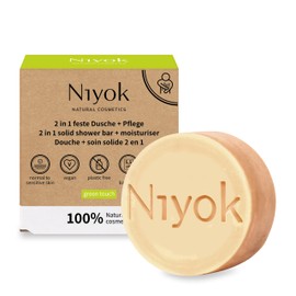 Niyok 2-in-1 Fixed Shower + Care Green Touch 80 g