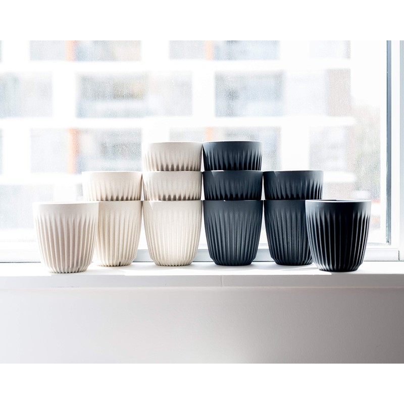 Huskee 6oz Cup & Lid – Single Retail Pack (Charcoal)