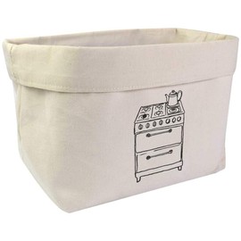 Large 'Old School Stove' Canvas Organiser/Storage Bag (OR00033085)