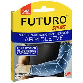 Futuro Sport Performance Compression Arm Sleeve Small/Medium - 1 ea, Pack of 2