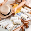Fourluoo 50 Pack Fall Wildflower Pocket Tissues Individual Packs Autumn