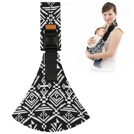 AOOWU Baby Carrier, Baby Sling Carrier, Toddler Carrier, Baby Wrap Carrier with Adjustable Shoulder Straps, Child Sling Baby Side with Shoulder Strap, Baby Sling for Newborns to Toddlers