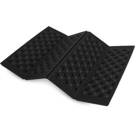 Storfisk fishing & more Foldable Thermal Seat Cushion Made of Special ISO Foam with Nub Structure, Colour: Black