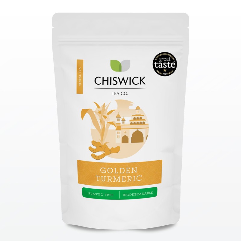 Golden Turmeric Premium Loose Leaf Herbal Tea - Chiswick Tea