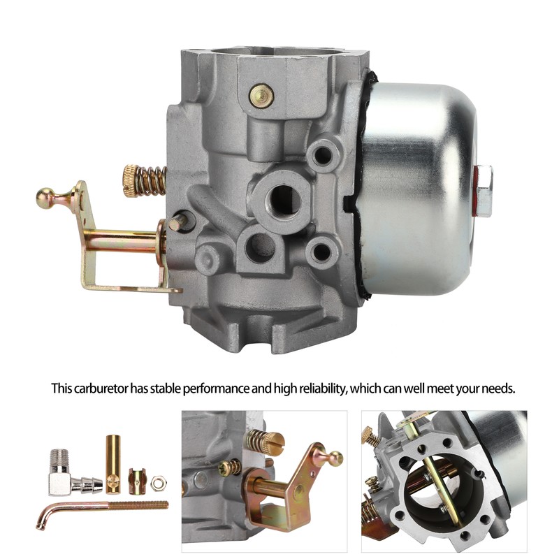 Carburetor Kit with Connector Accessory for Kohler K321 K341 Cast