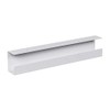 Monoprice Under Desk Cable Tray - Steel with Power Supply