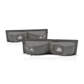 For 1990 1991 1992 1993 Chevy C1500/2500/3500 Parking/Signal Light Driver and Passenger Side Pair Composite For GM2521108, GM2520108 | 5975424, 5975423